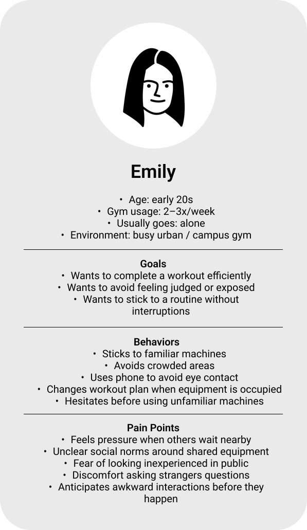 User persona — Emily